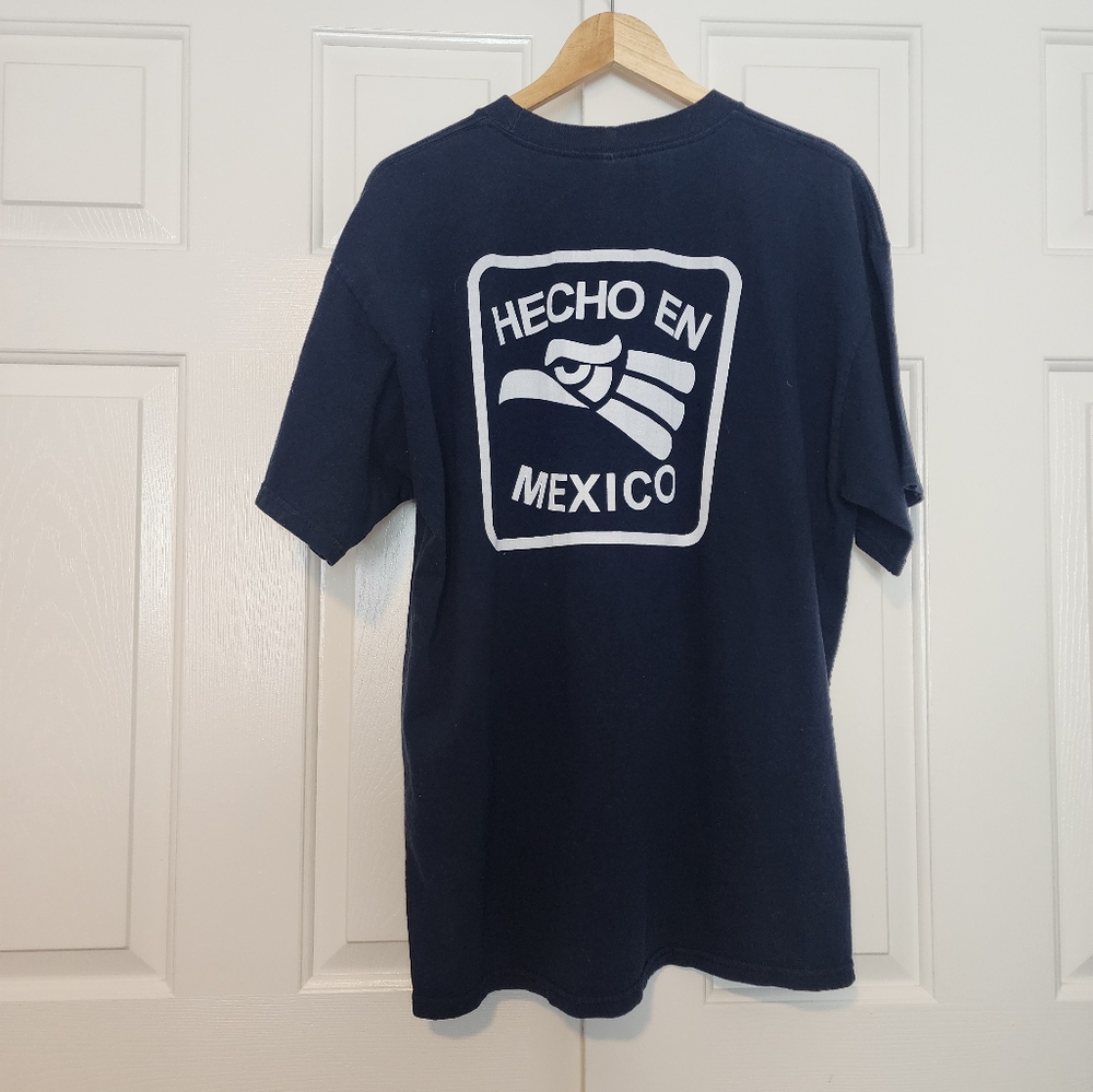 Alstyle Appeel & Activewear Blue HECO EN MEXICO T SHIRT Size XL
